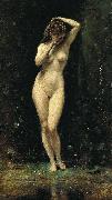 Jean-Baptiste-Camille Corot Diana Bathing Sweden oil painting artist